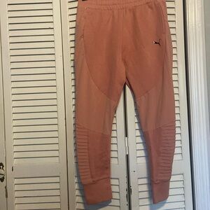 NWOT Size Medium Rose Puma Track Pants